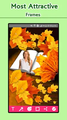 Book Photo Frame App - Editor android App screenshot 4